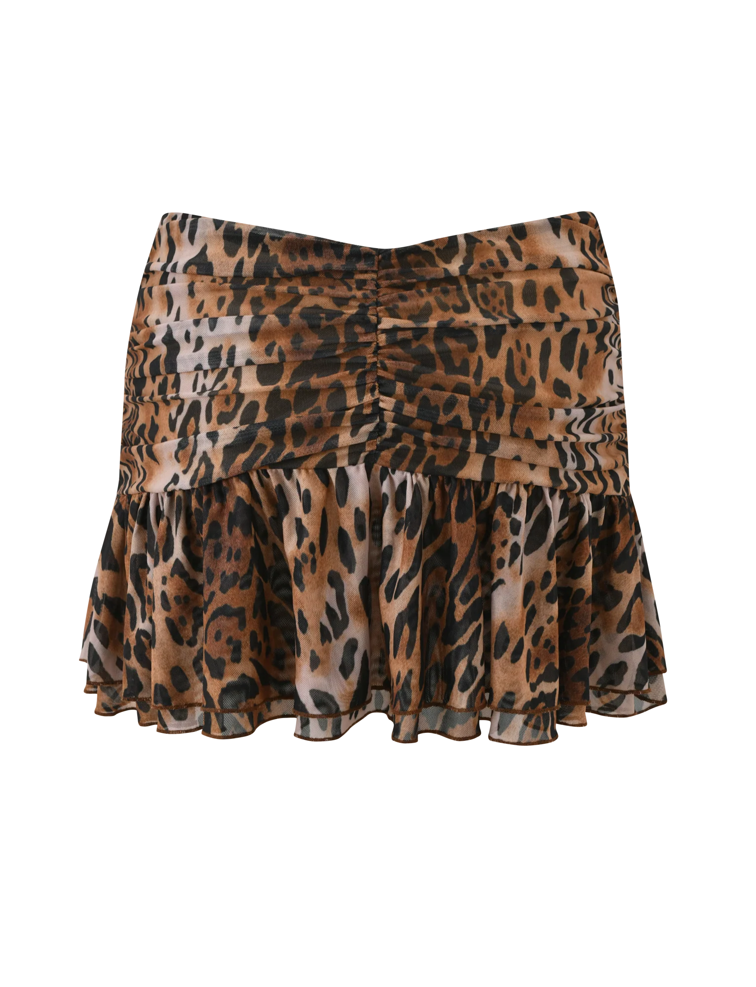 AZALEA TWIST MINI SKIRT - LEOPARD - Image 7