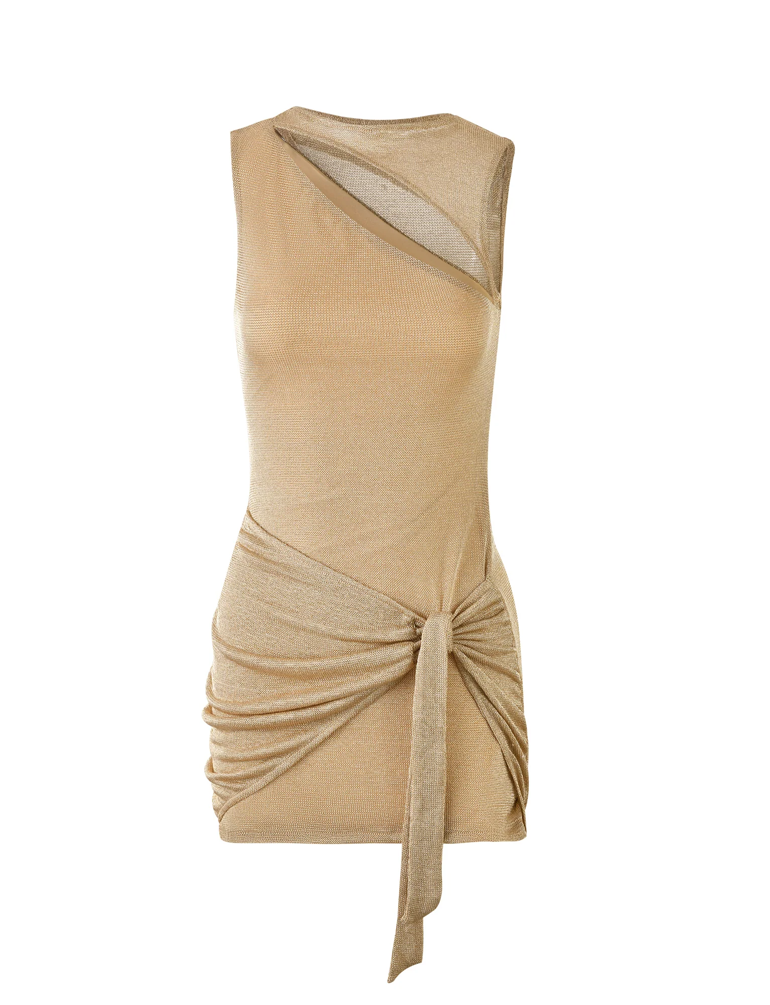 AZELMA DRESS - GOLD - Image 6