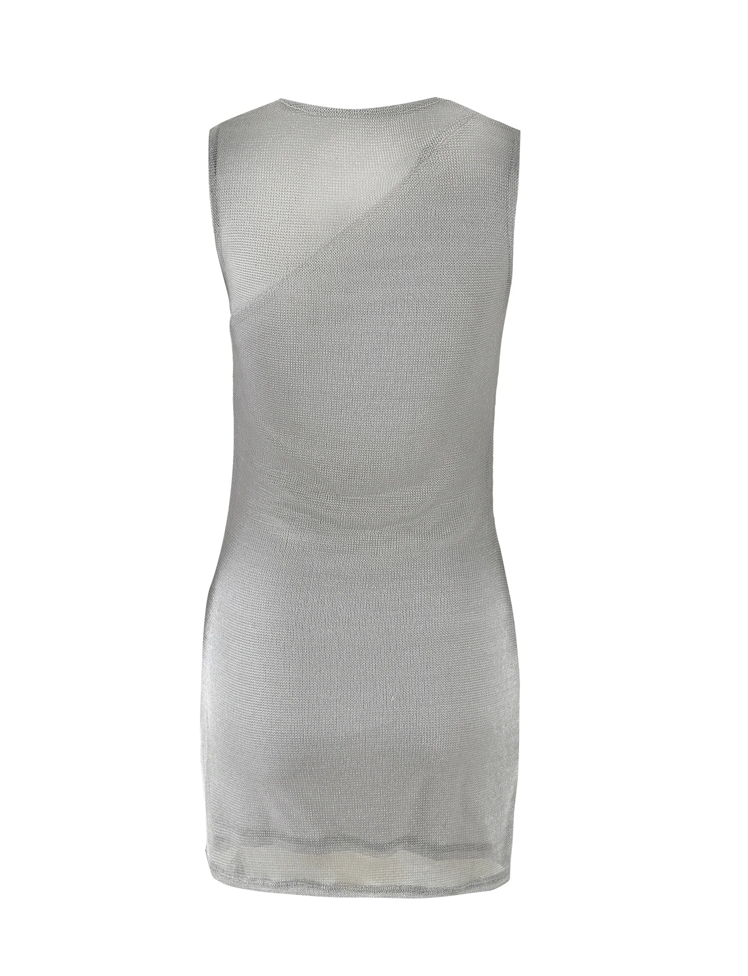 AZELMA DRESS - SILVER : SILVER - Image 9