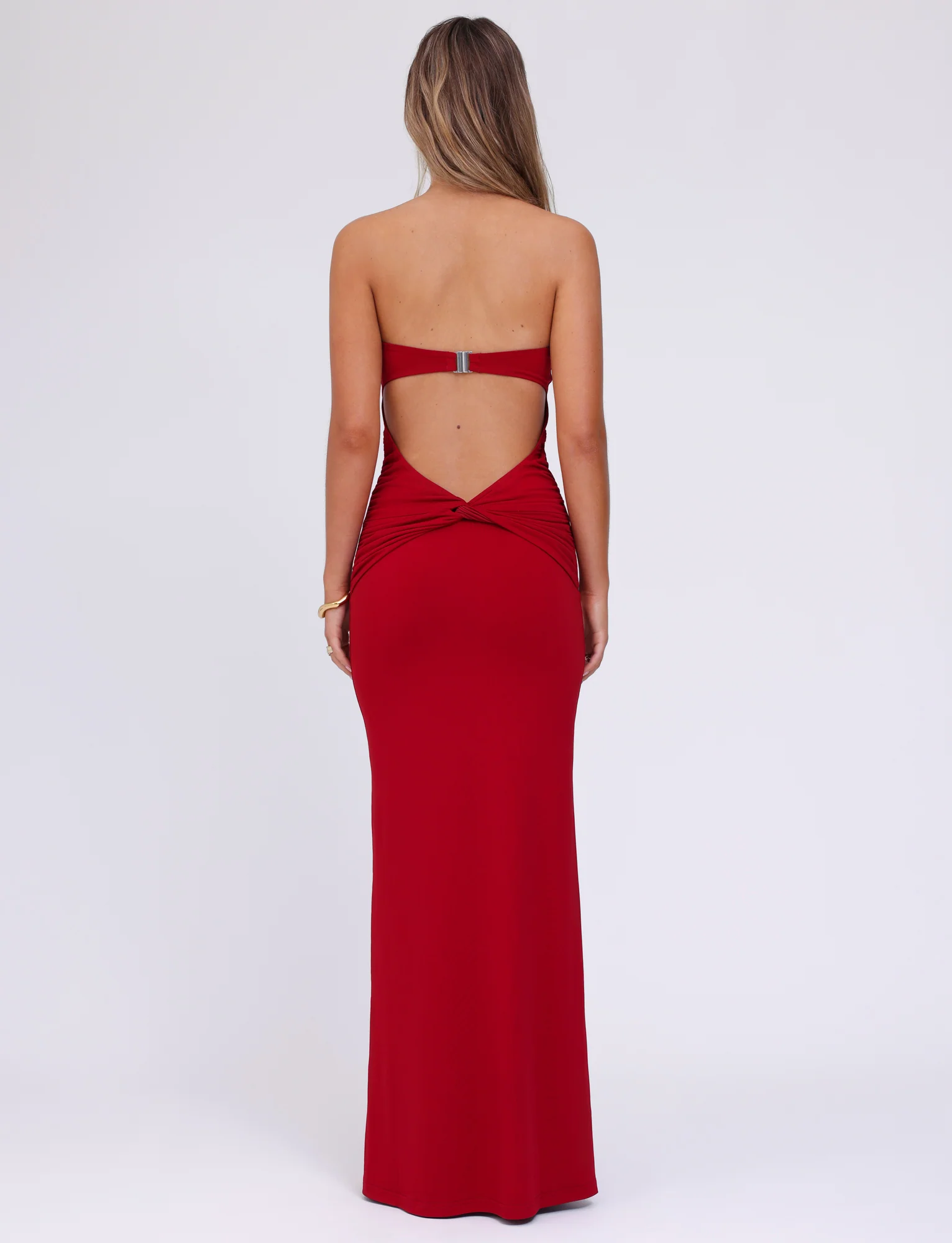 DANIELA DRESS - RED - Image 3