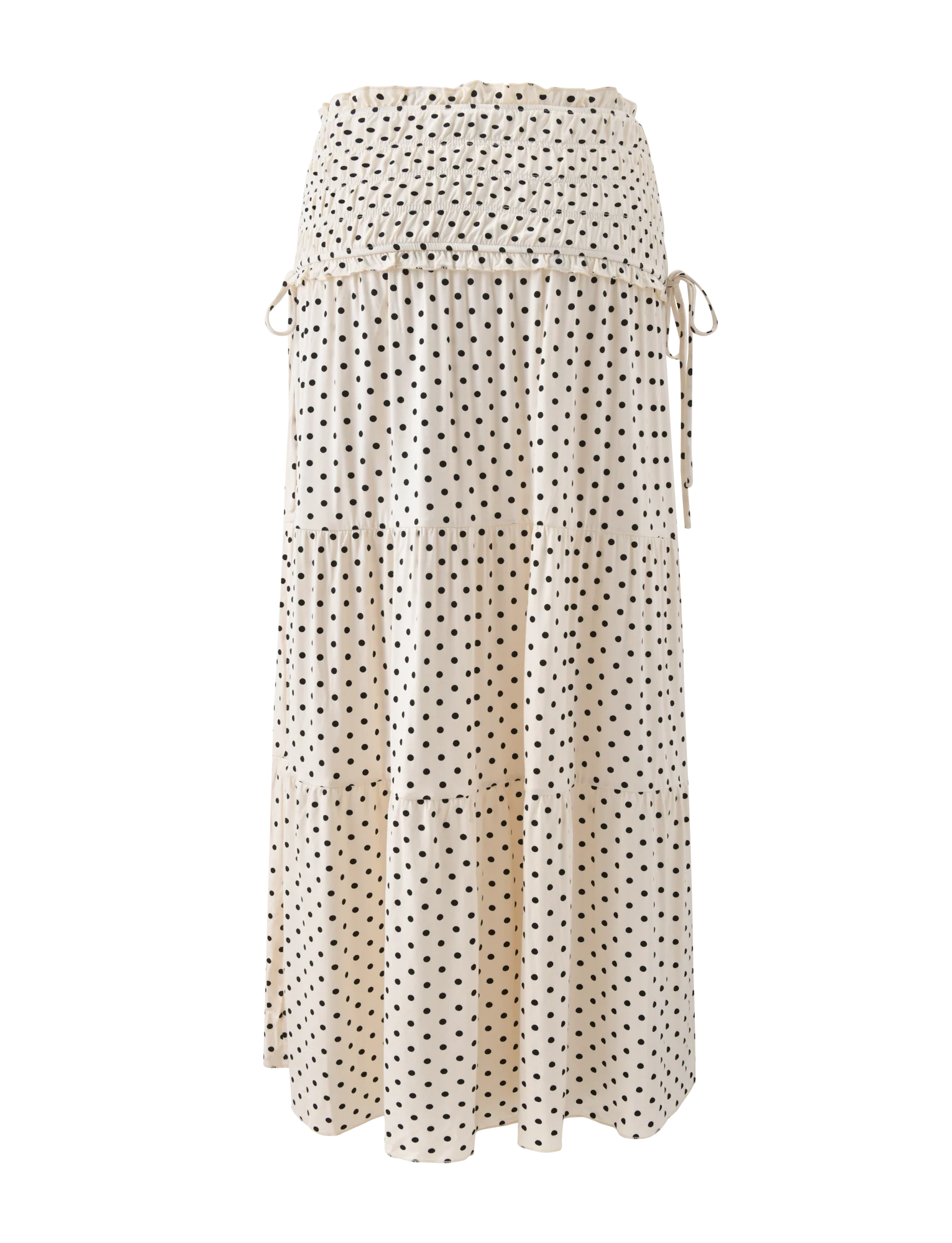 DENALI MAXI SKIRT - CREAM DOT - Image 9