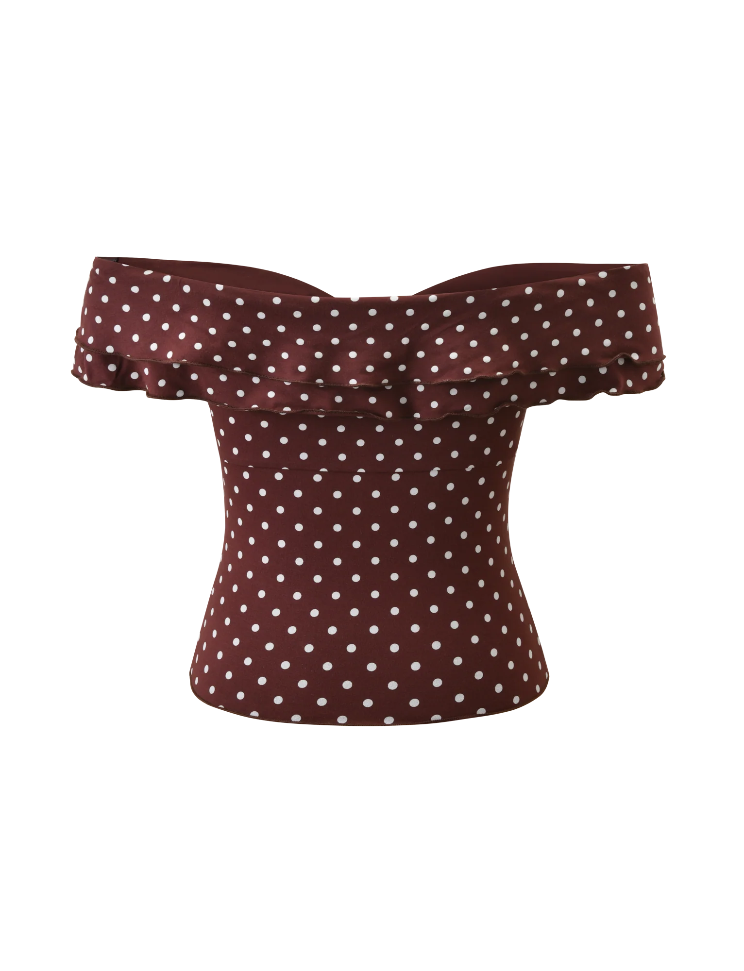 DENALI TOP - BROWN  DOT - Image 7