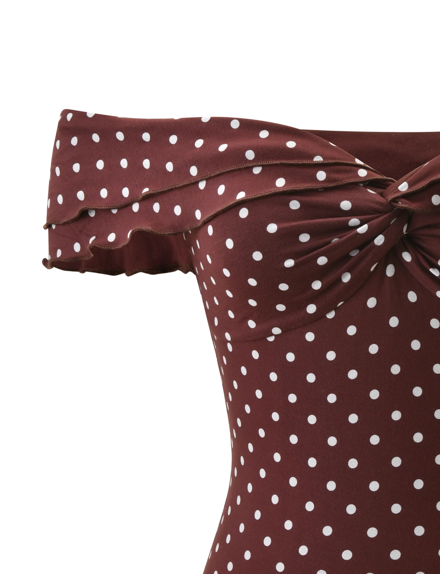 DENALI TOP - BROWN  DOT - Image 8