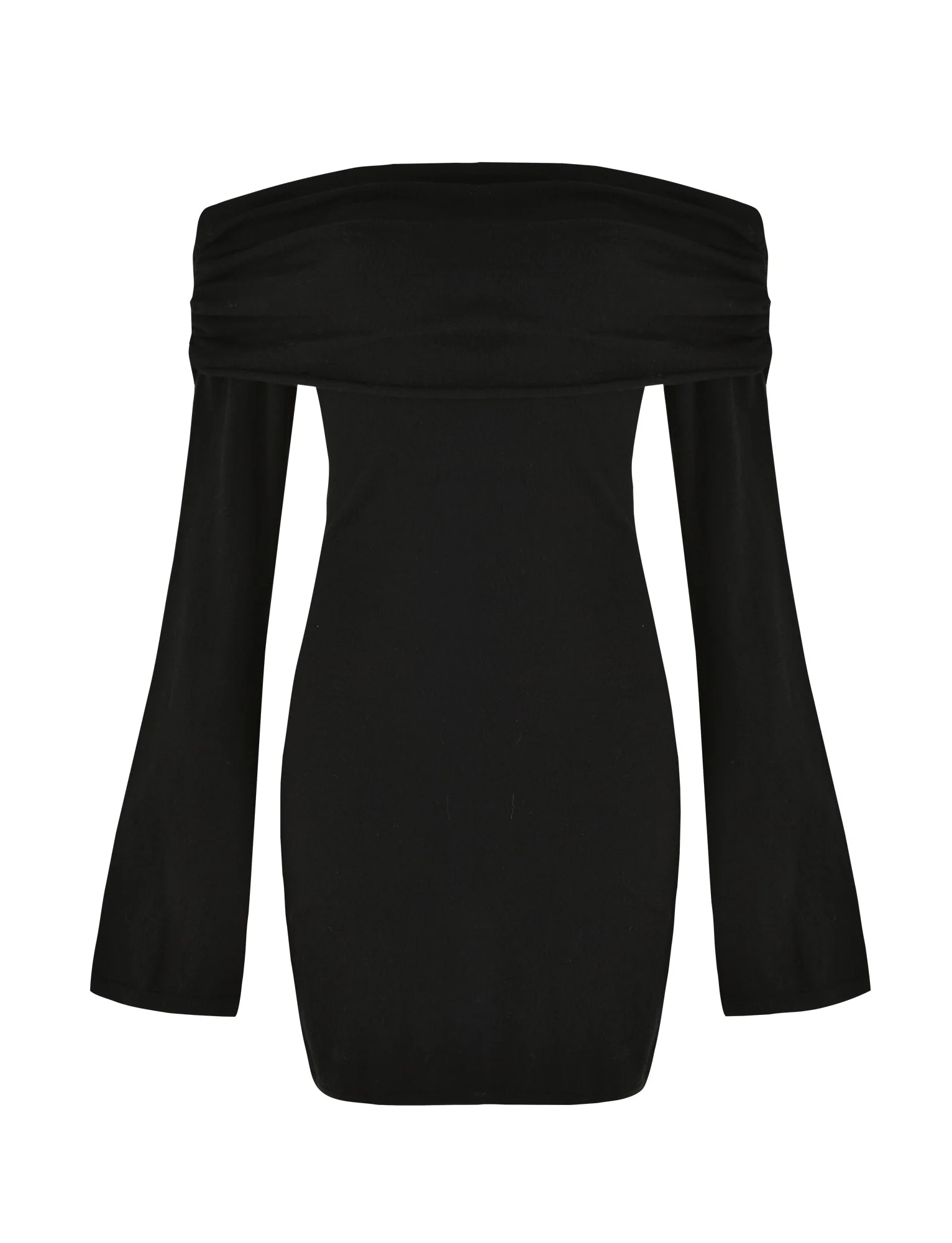 DIEDRE JUMPER DRESS - BLACK - Image 6