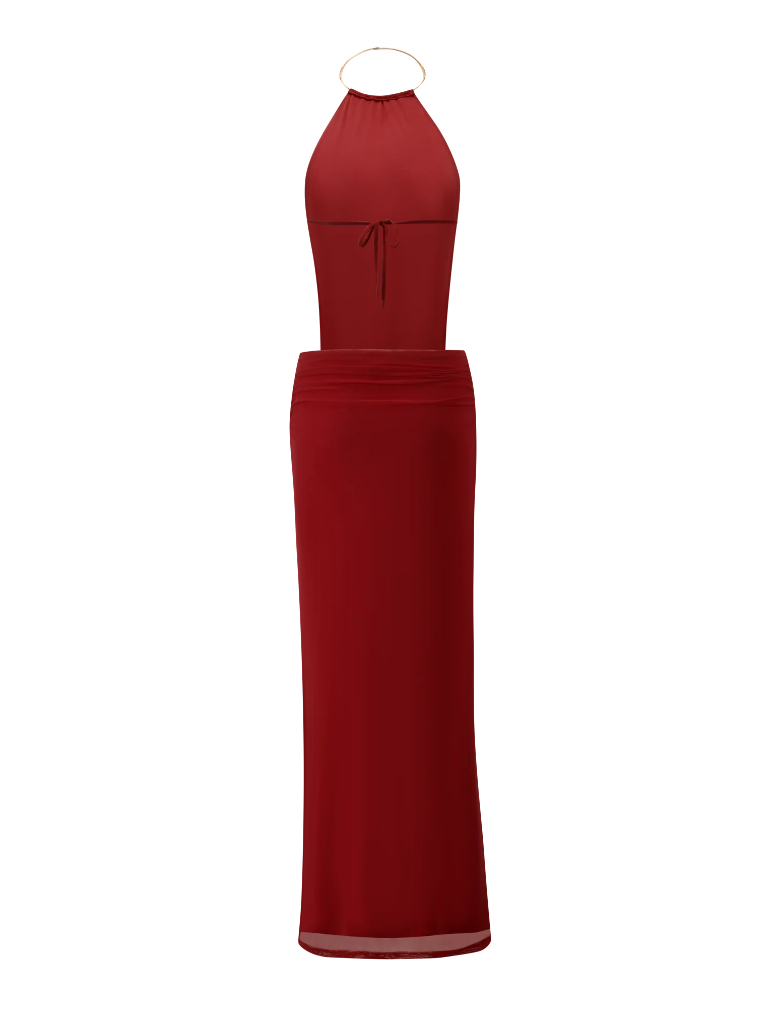 EVANNA MAXI DRESS - RED - Image 8