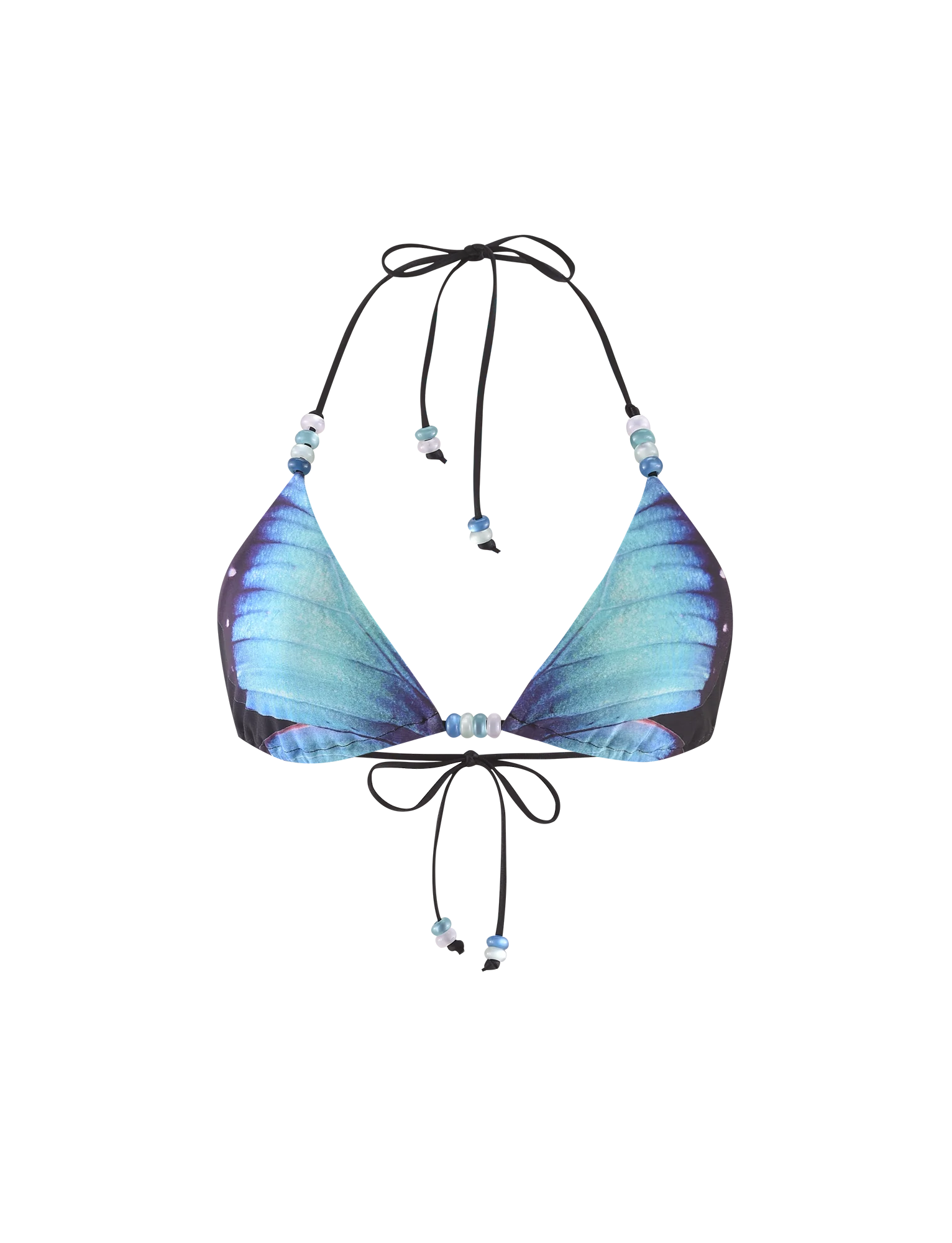 FINLEA BIKINI TOP - BLACK : BUTTERFLY - Image 7