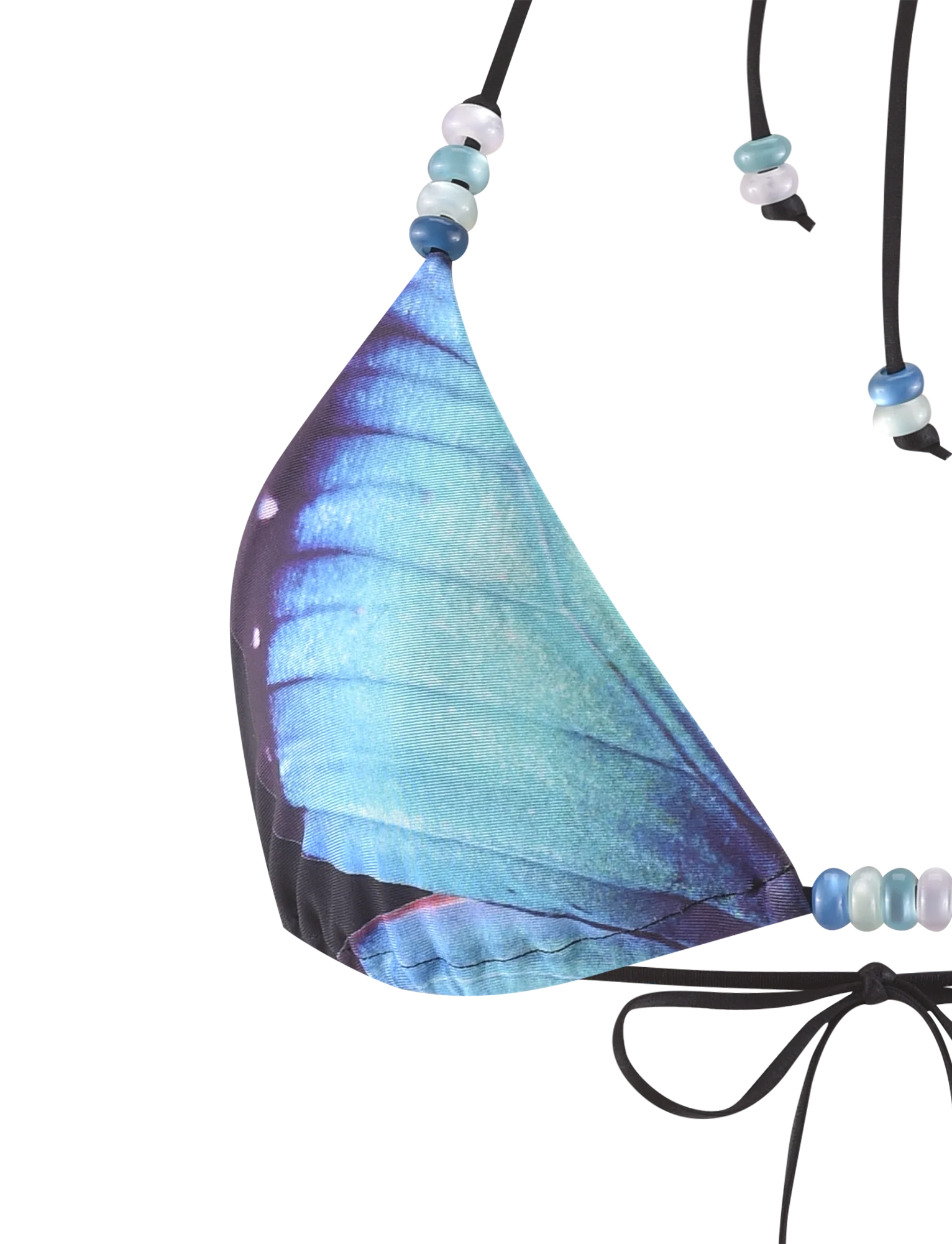 FINLEA BIKINI TOP - BLACK : BUTTERFLY - Image 8