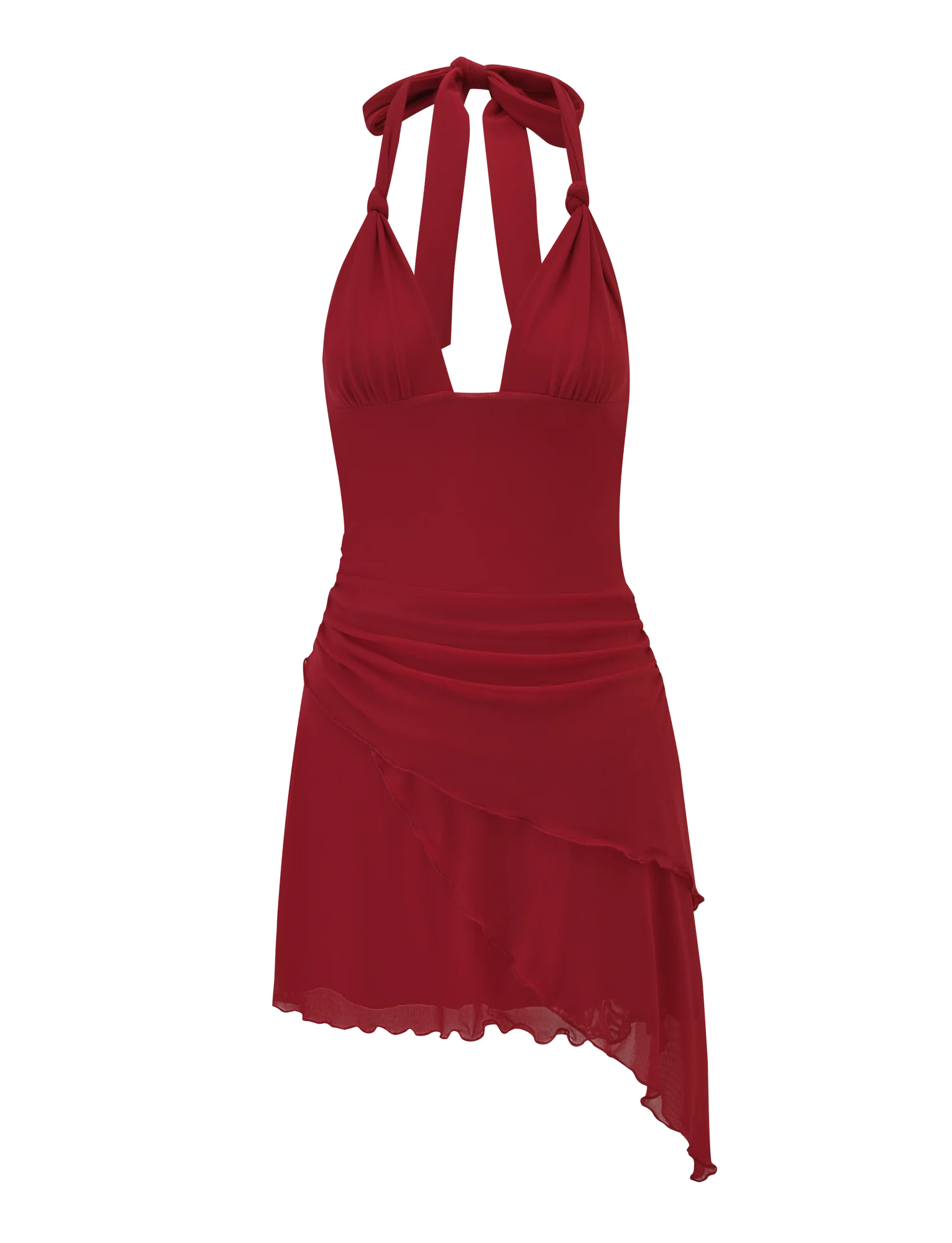 FRIEDA MINI DRESS - RED - Image 7