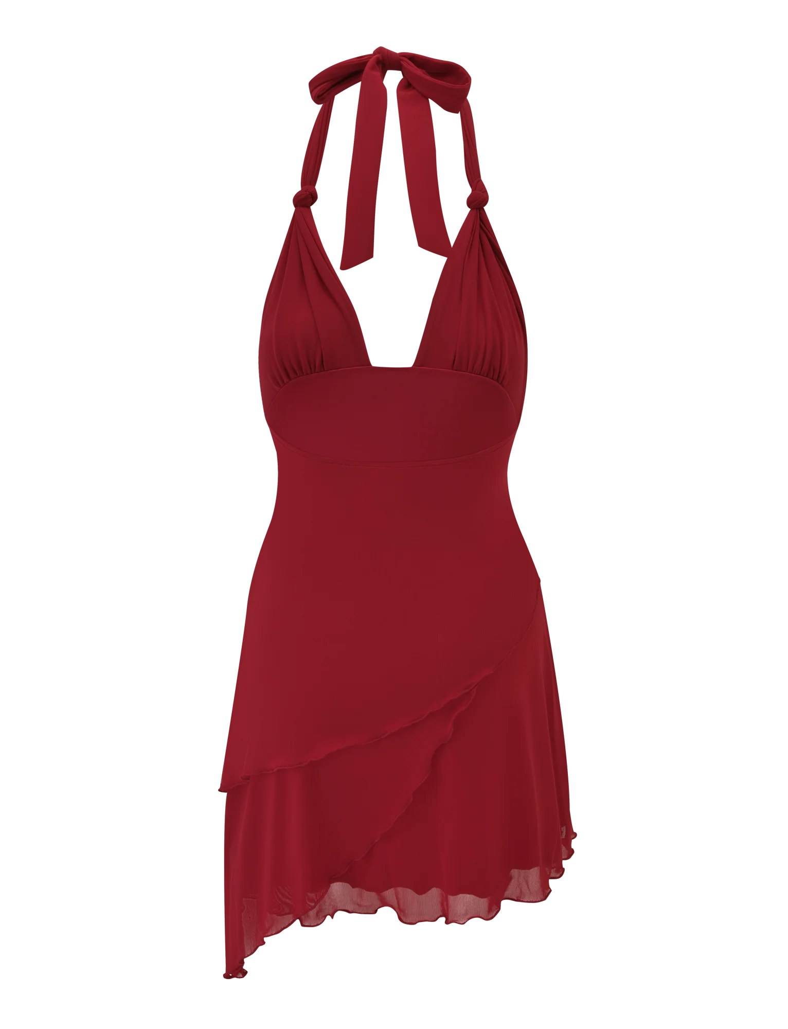 FRIEDA MINI DRESS - RED - Image 8