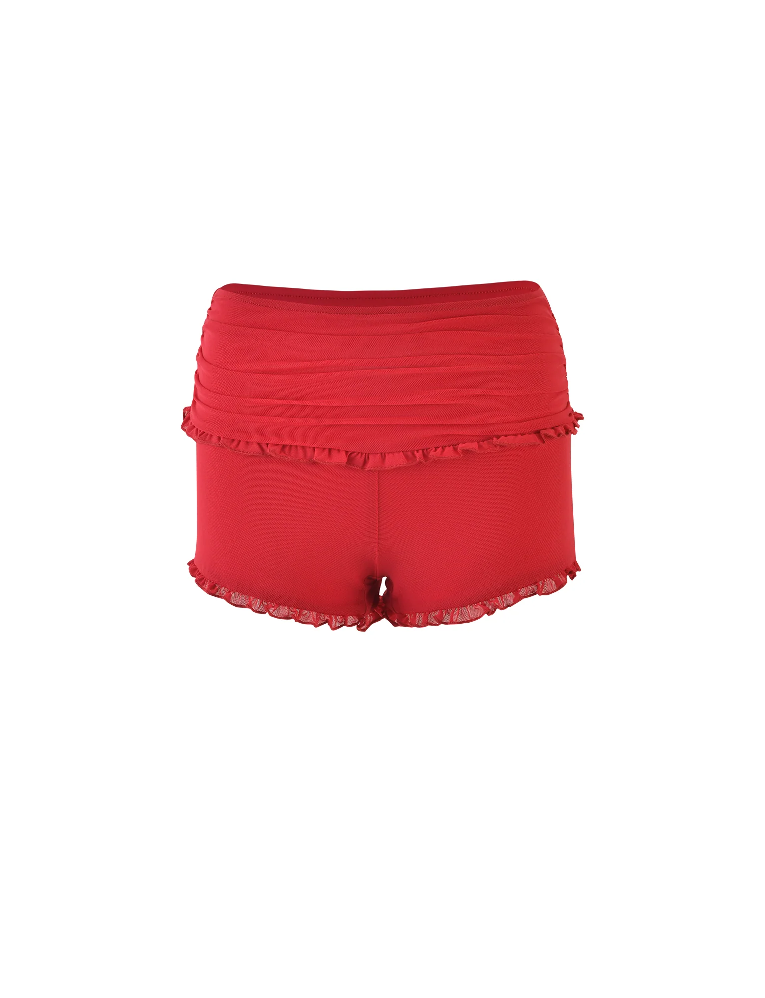 GINNY SHORT - RED : CHERRY RED - Image 6