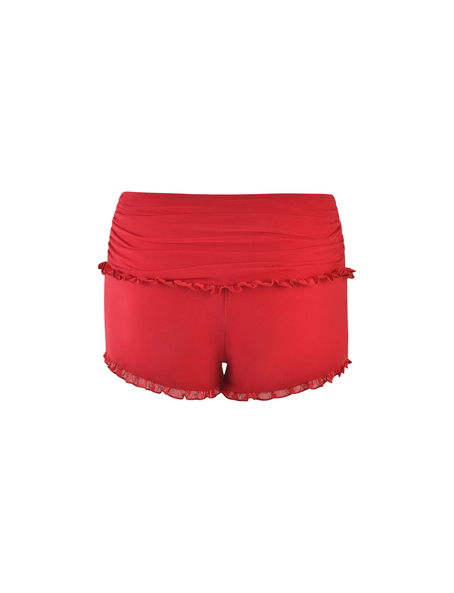 GINNY SHORT - RED : CHERRY RED - Image 7