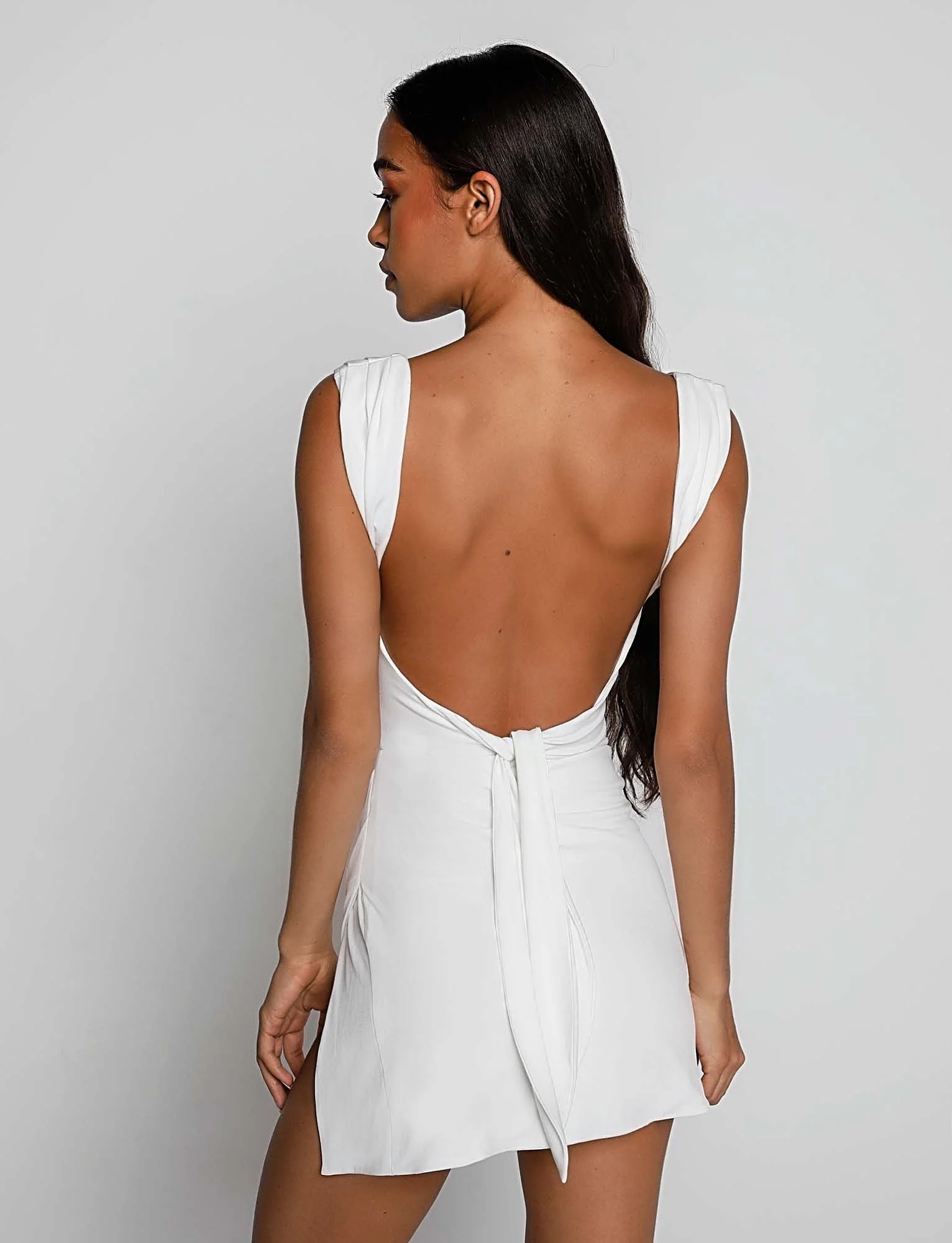 JOSLIN DRESS - WHITE - Image 5