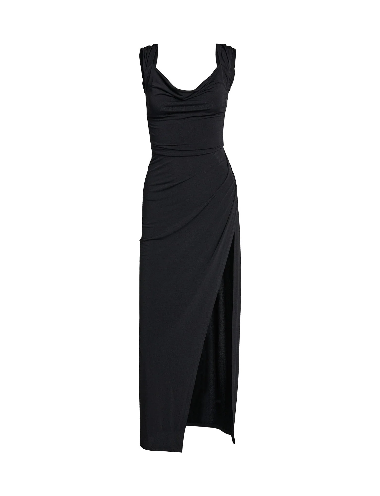 JOSLIN MAXI DRESS - BLACK - Image 6