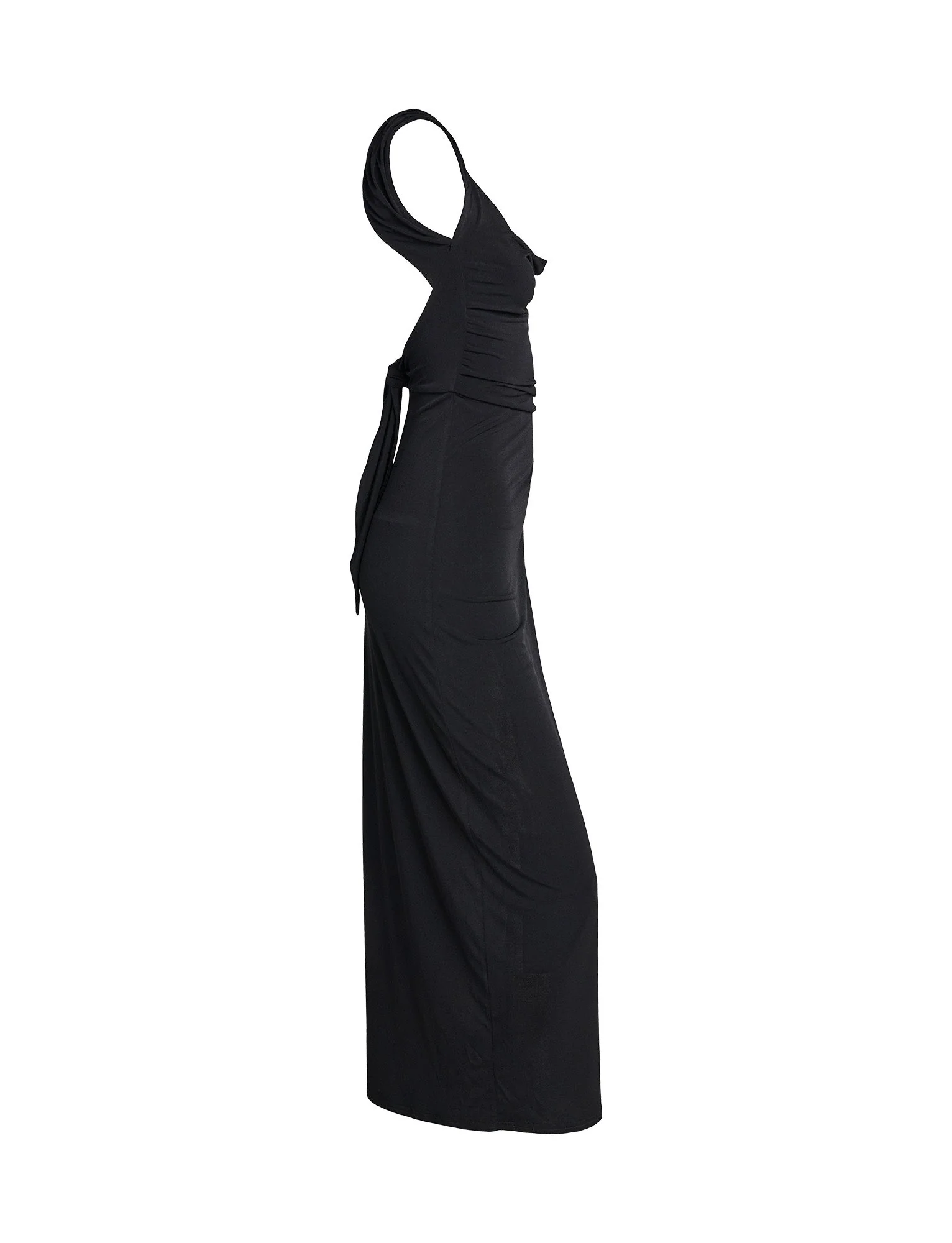 JOSLIN MAXI DRESS - BLACK - Image 8