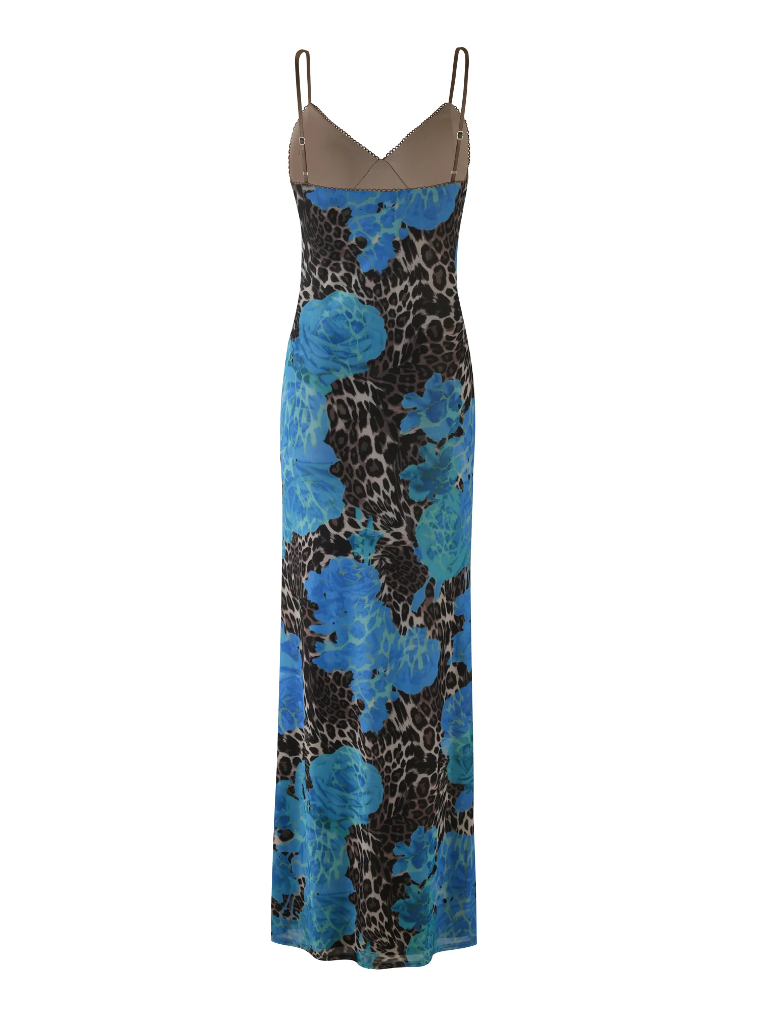 JULIANNA DRESS - BLUE : LEOPARD - Image 9