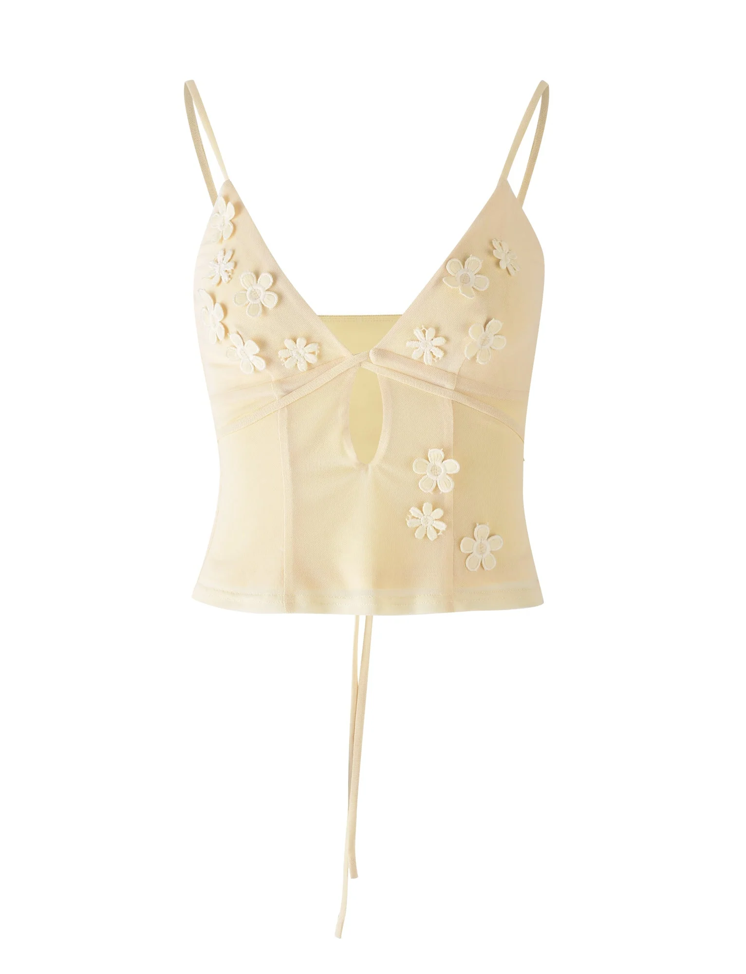 KATINA CAMI - YELLOW : BUTTER - Image 3