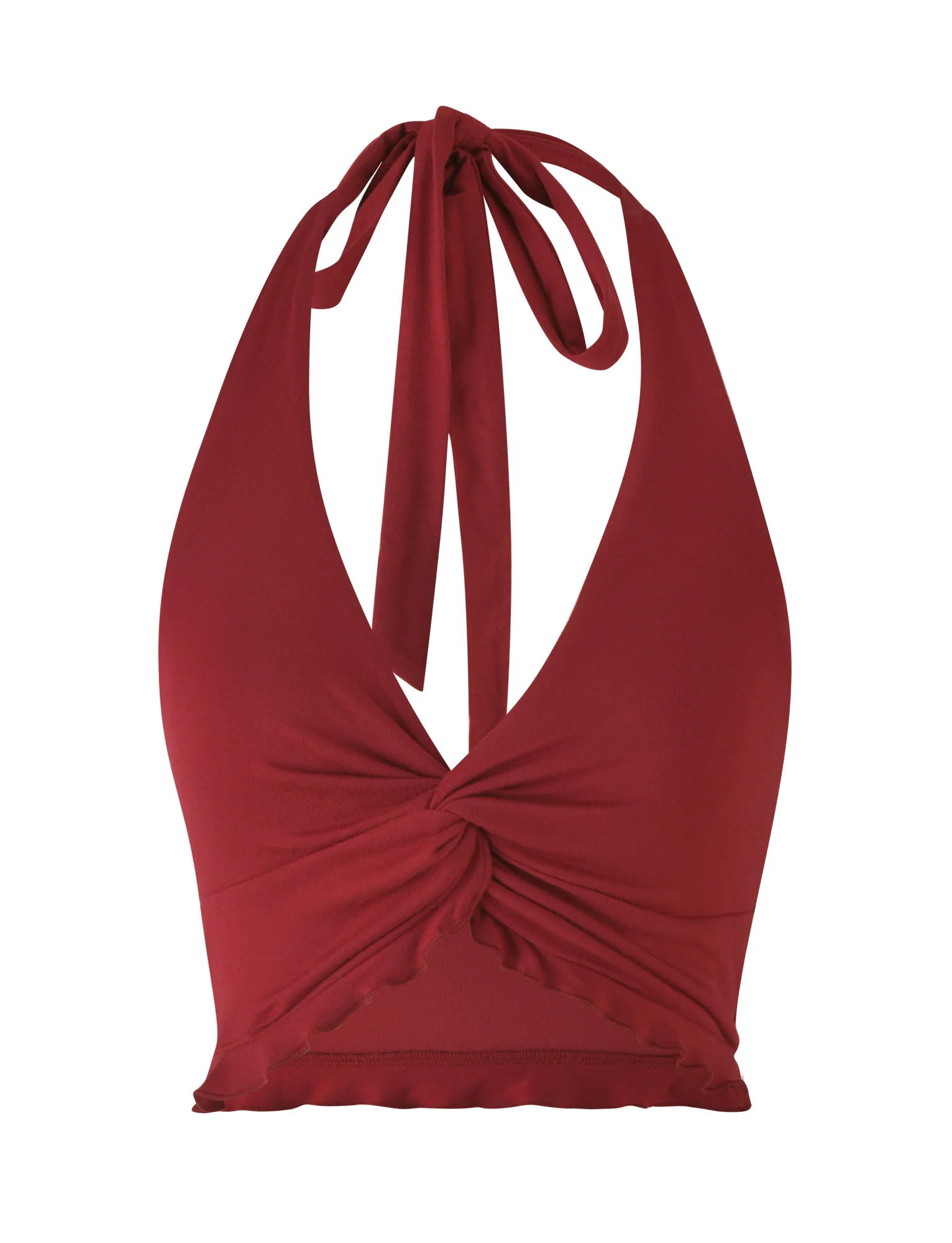 KATYA HALTER TOP - RED - Image 6