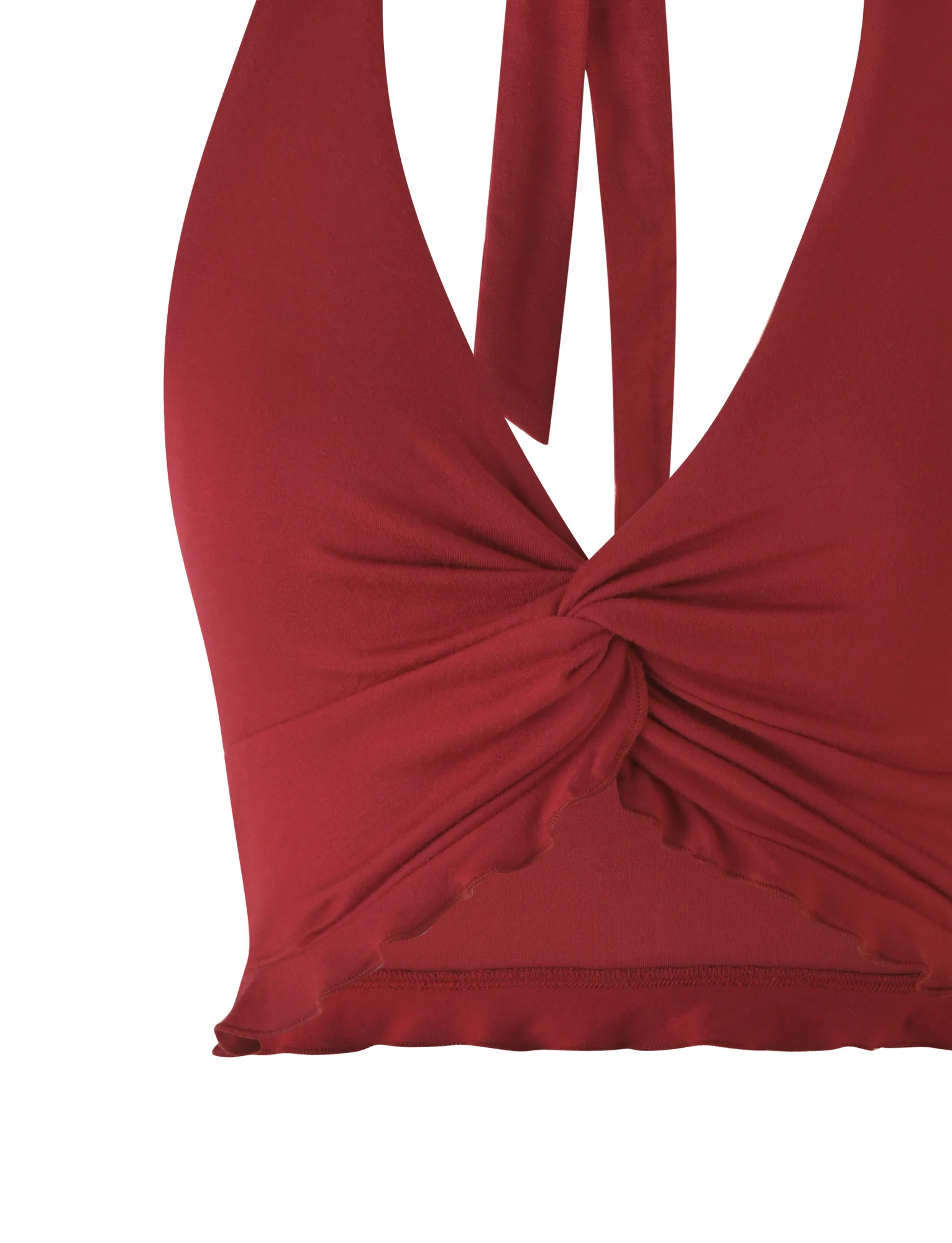 KATYA HALTER TOP - RED - Image 7