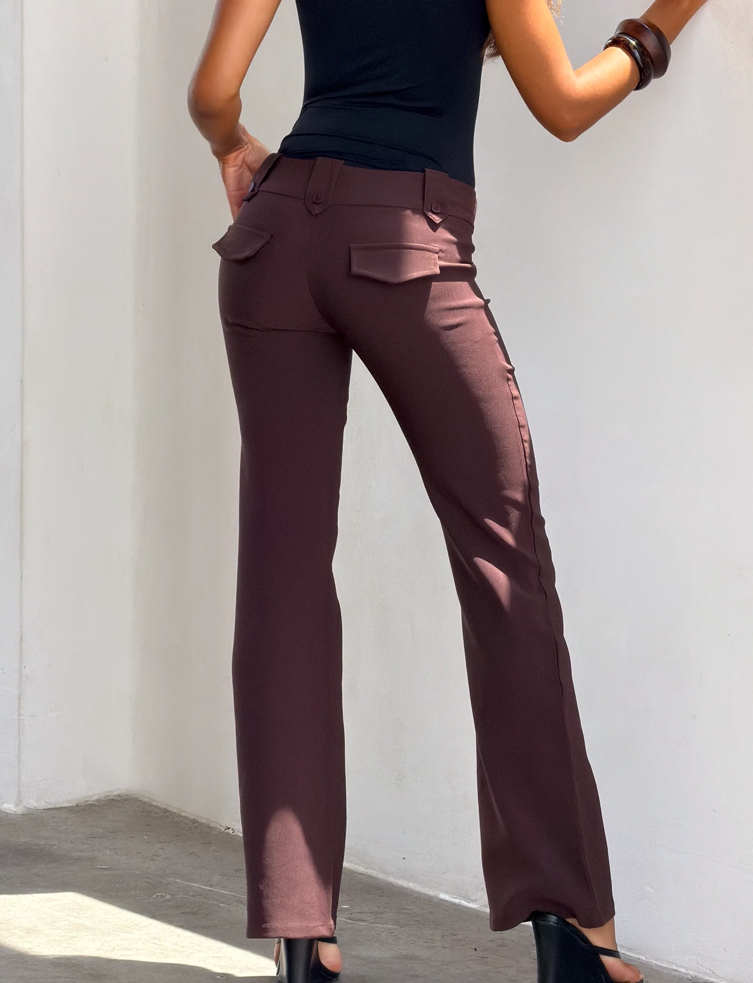 KITTIE PANT - BROWN : CHOCOLATE - Image 6