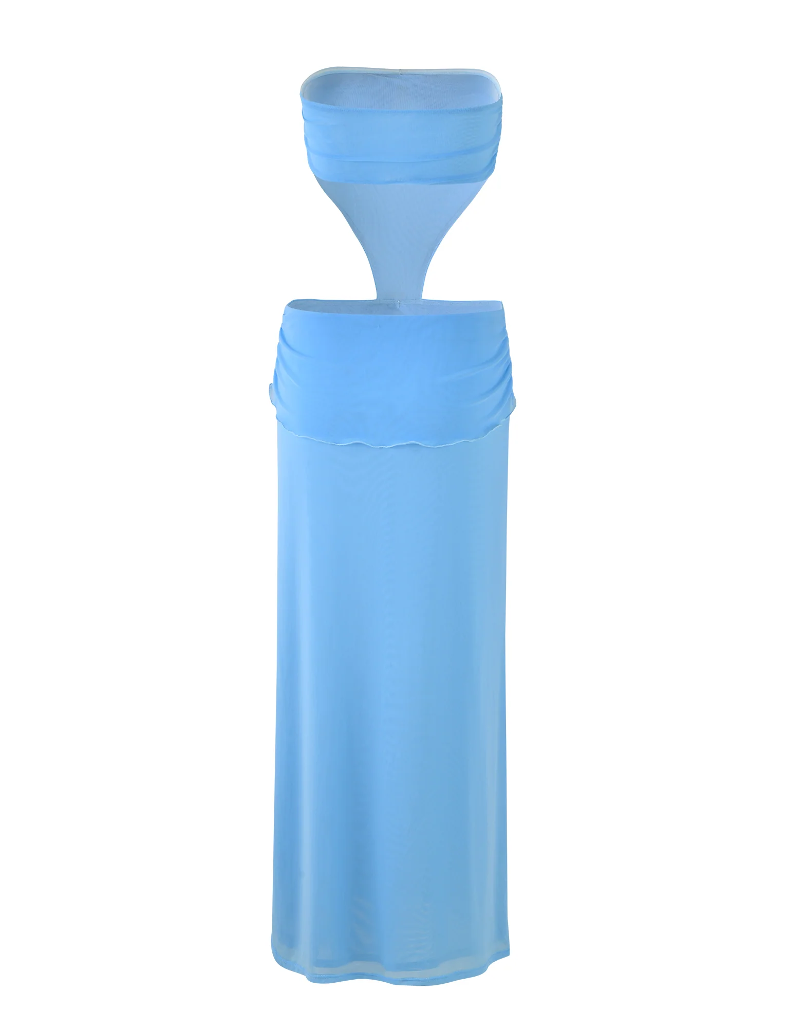 KYNLEE DRESS - BLUE : SKY BLUE - Image 11