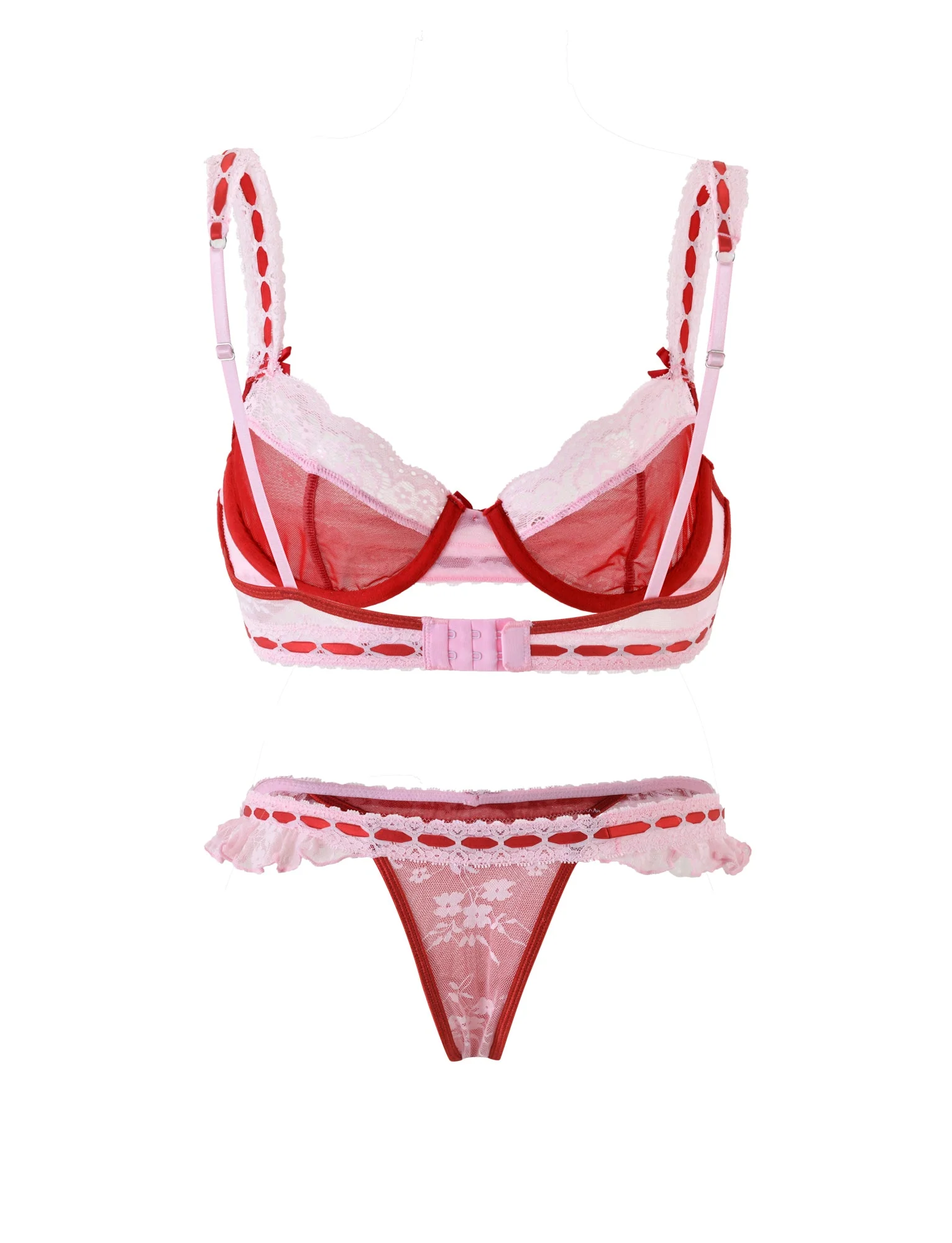 LAVINA SET - RED : SALSA - Image 9