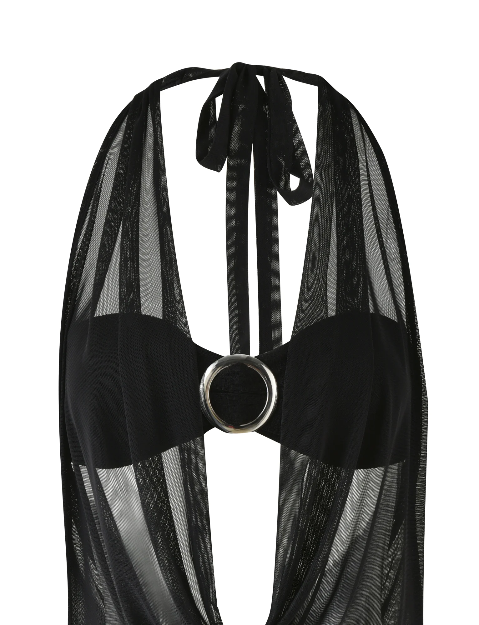 MAKENA TWO-PIECE DRESS - BLACK - Image 8