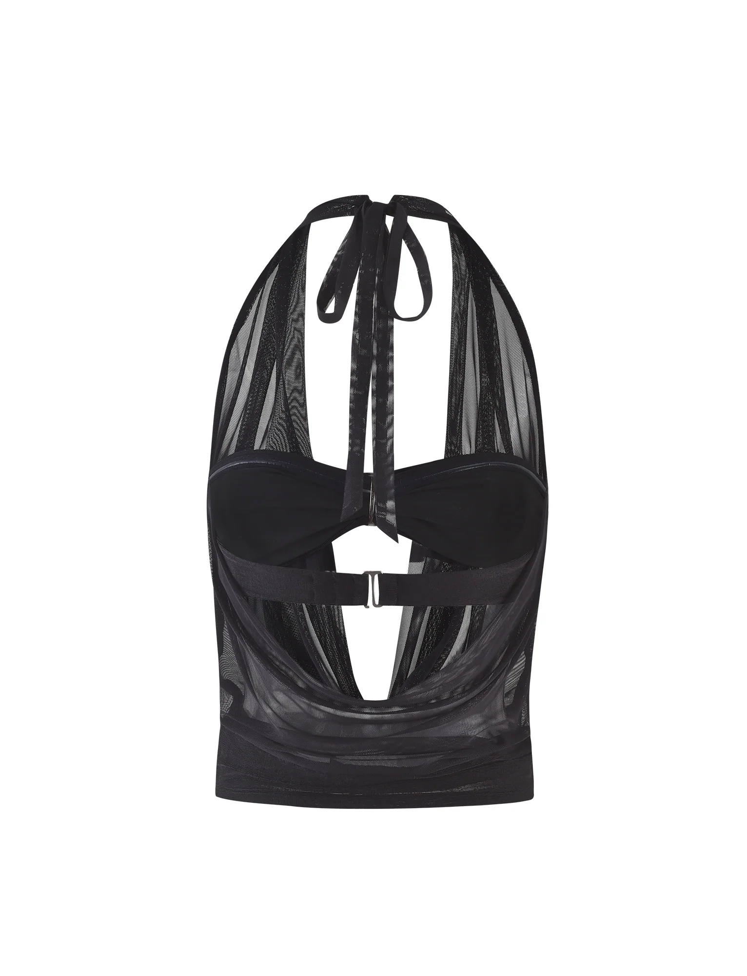 MAKENA TWO-PIECE TOP - BLACK - Image 6