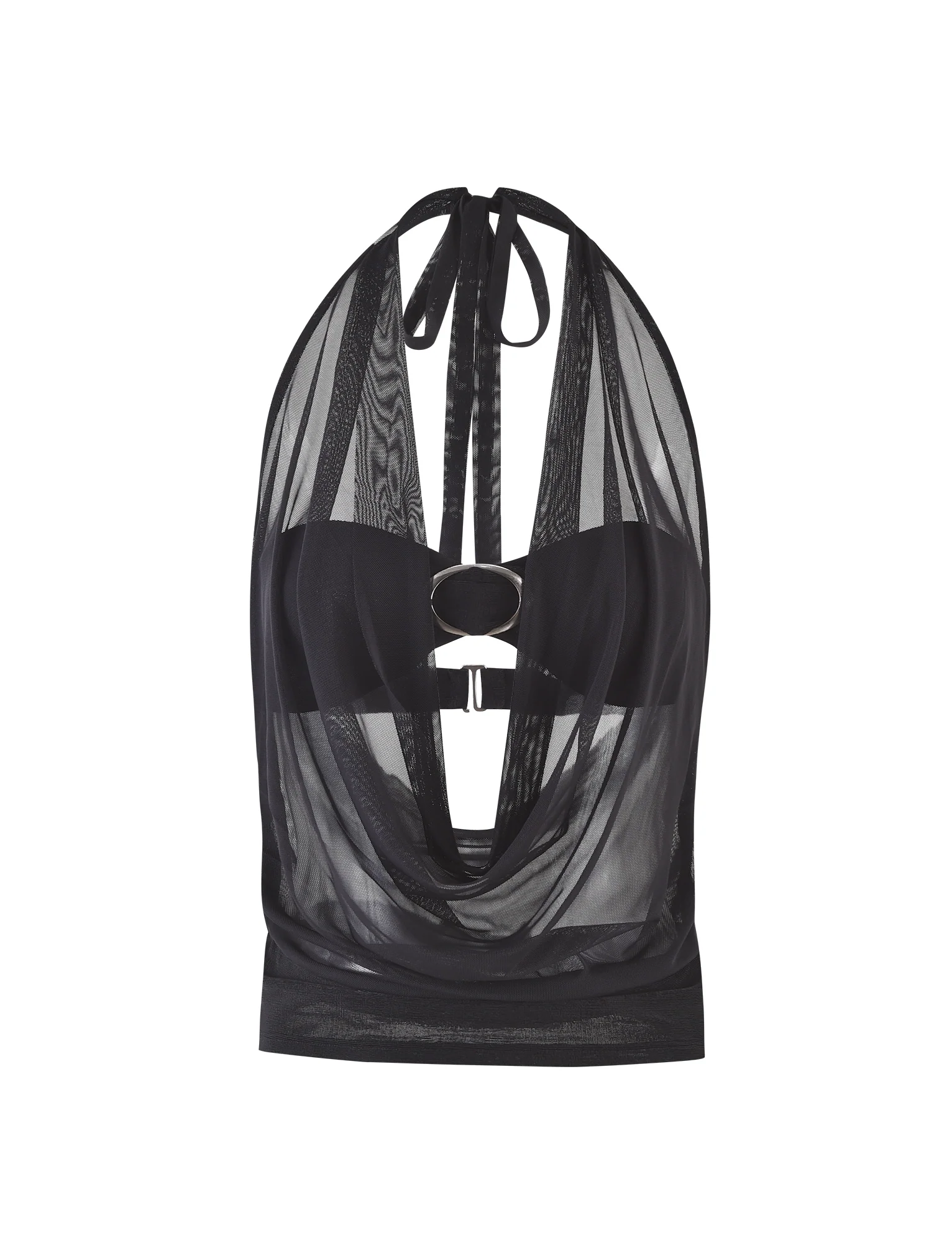 MAKENA TWO-PIECE TOP - BLACK - Image 7