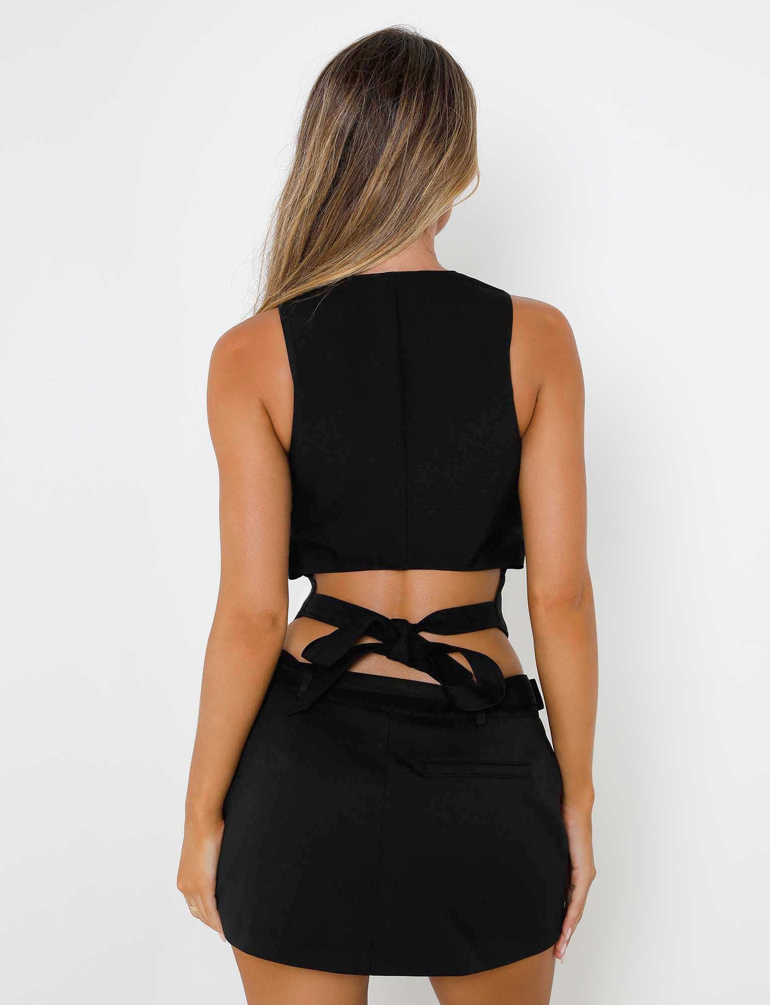 NADINE SKORT - BLACK - Image 3