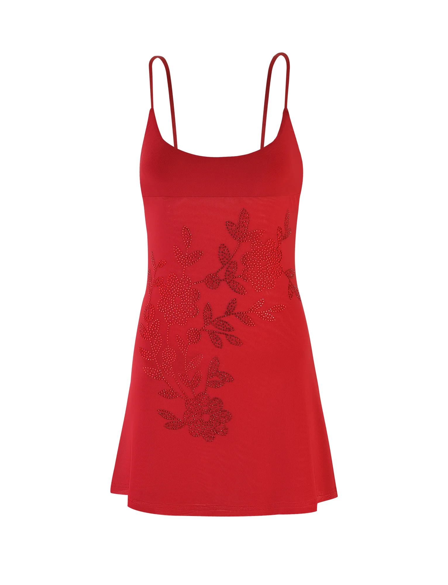 OCTAVIA DRESS - RED : CHERRY RED - Image 8