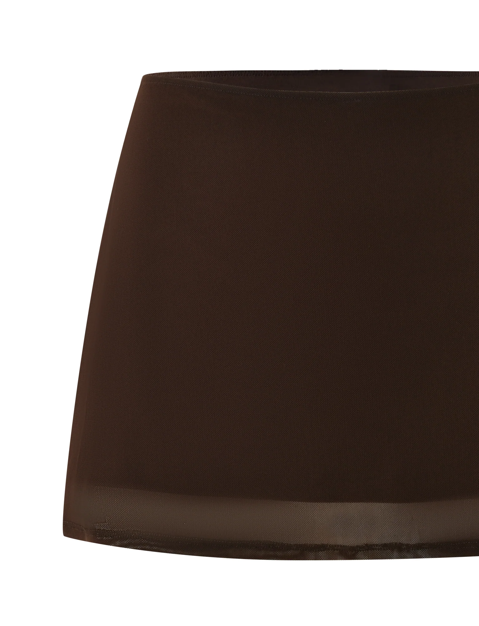 OCTAVIA MINI SKIRT - BROWN : CHOCOLATE - Image 8
