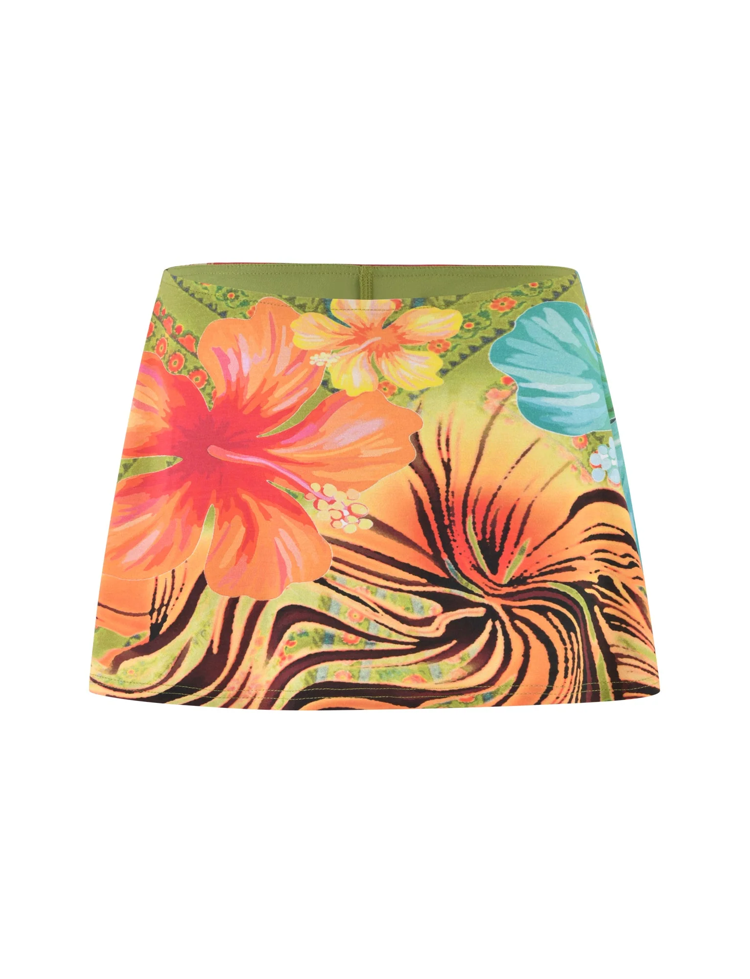 QUINLEY SKORT - MULTI : FLORAL : TROPICAL FLORAL - Image 8