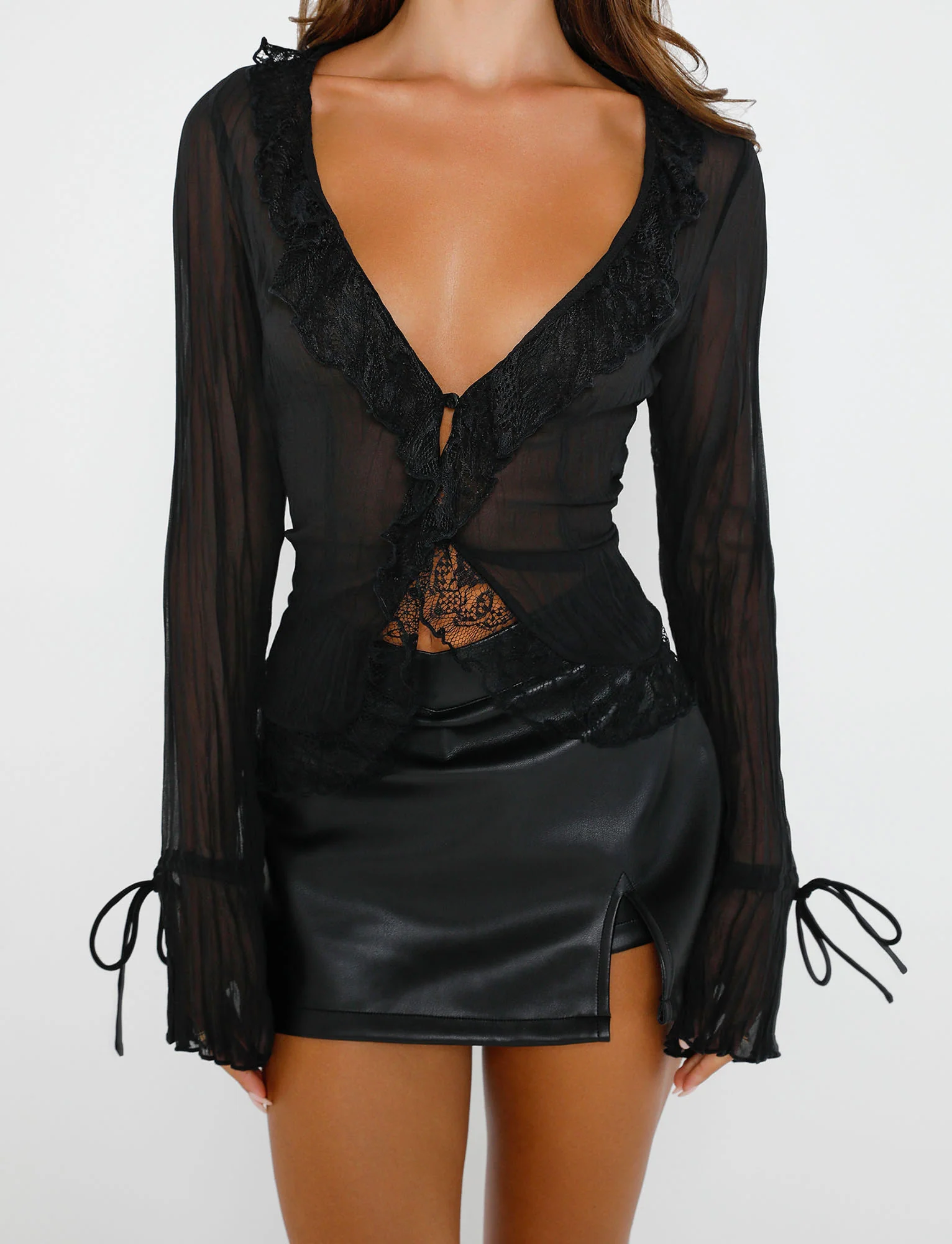 ZELDA TOP - BLACK - Image 7