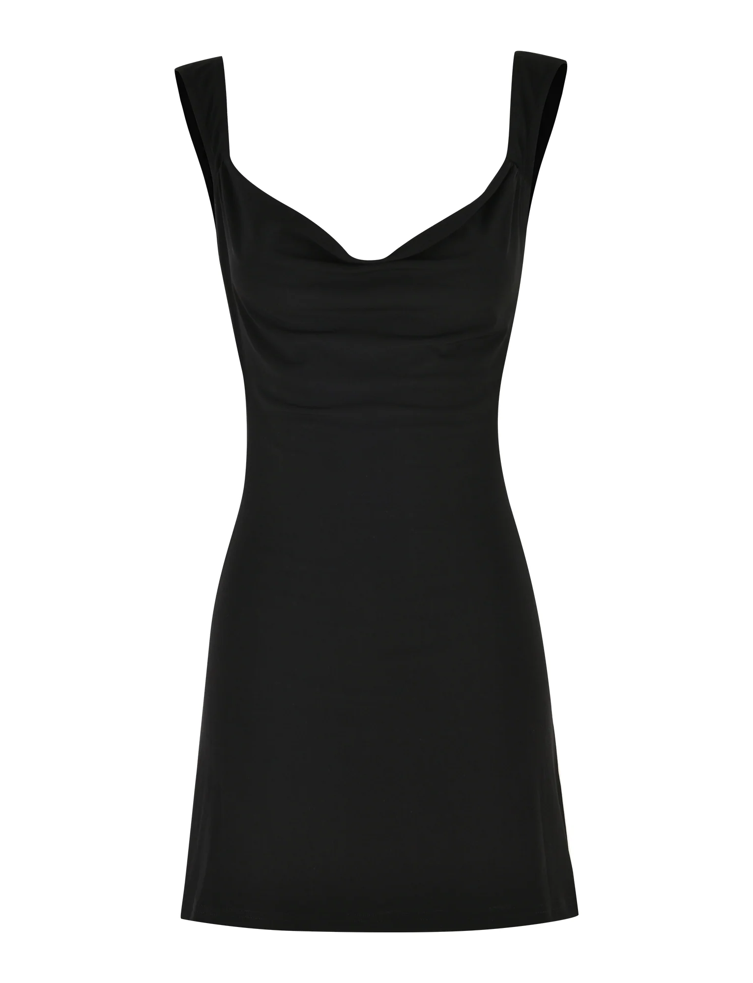 ZITA MINI DRESS - BLACK - Image 7
